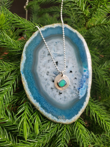 Opal Sacred Circle Necklace