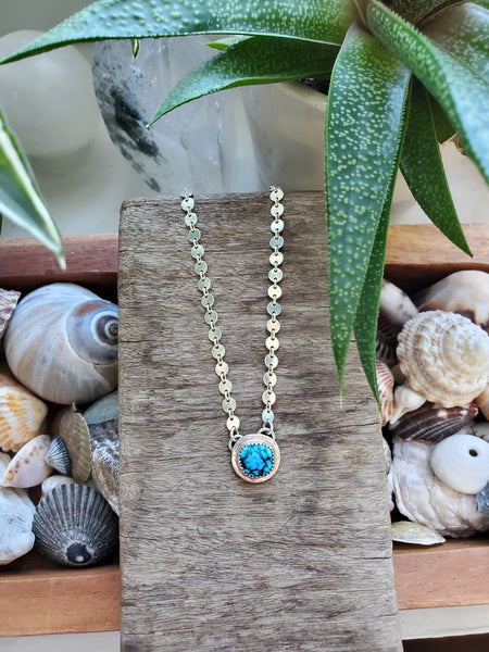 Kingman Turquoise Nugget Choker