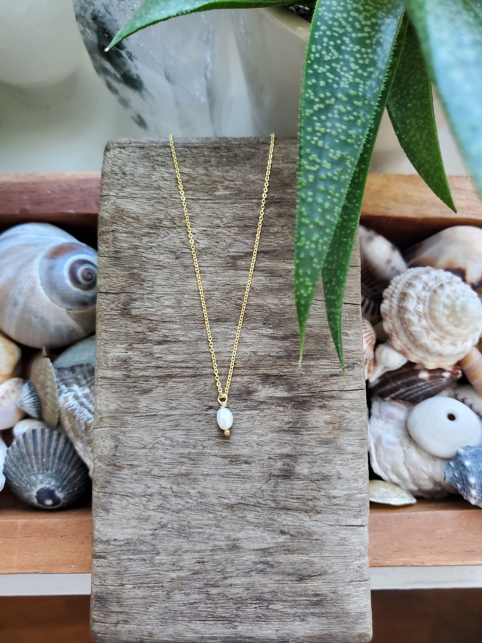 Golden Pearl Drop - Mini