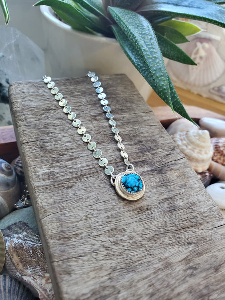 Kingman Turquoise Nugget Choker