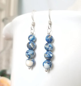 Sterling Silver Deep Ocean Droplets